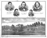 Mary, Levi, Jacob Claypool, Muskingum County 1875